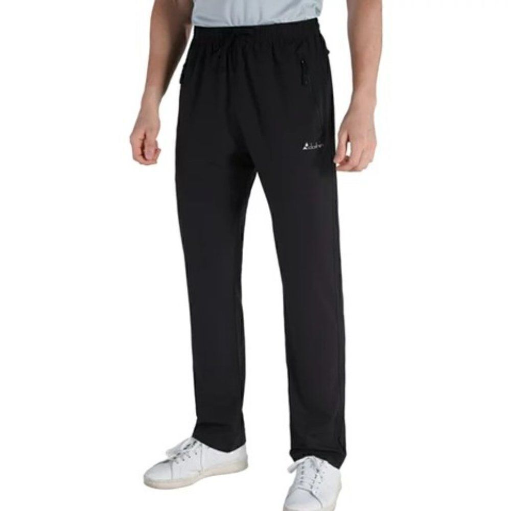 Clothin Men's Athletic Black Pants Medium